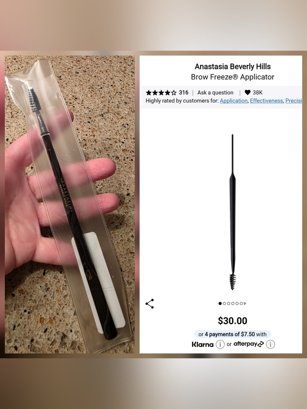 Anastasia Beverly Hills Dual-Ended Brow Tool